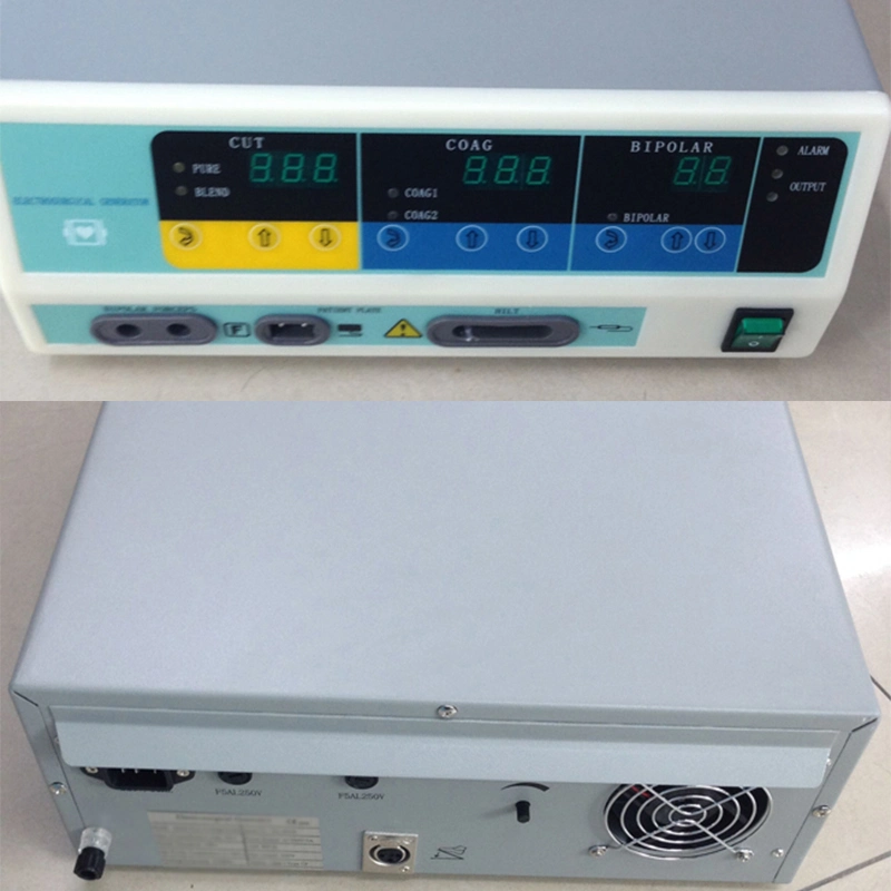 Cheap Price Esu 350W Diathermy 400V Electrosurgical Unit Bipolar Cut Electrocautery Machine