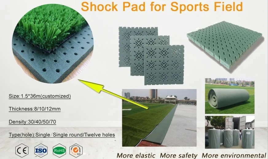 2023 China Artificial Grass Rubber Floor XPE Shock Pad for Synthetic Turf Ground